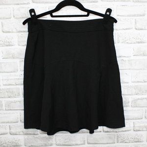 White House Black Market Flare Skirt Black. Size 8 NWT